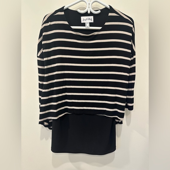 Joseph Ribkoff ladies striped tunic blouse size US 8 - Picture 1 of 7